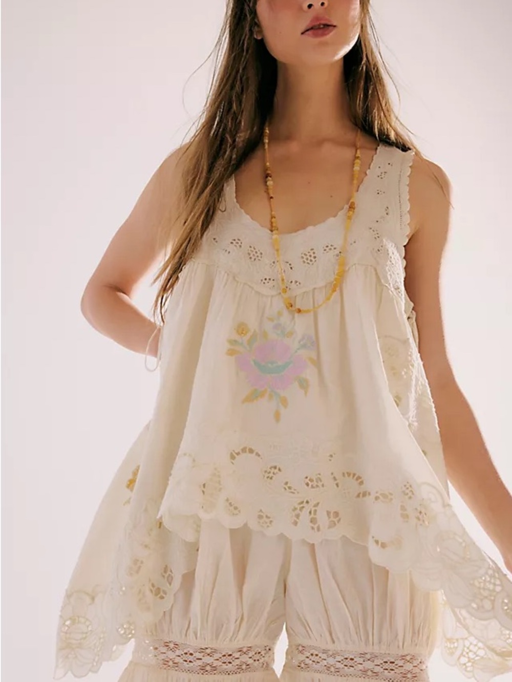 Free People Eye Catcher Bloomsie Romper